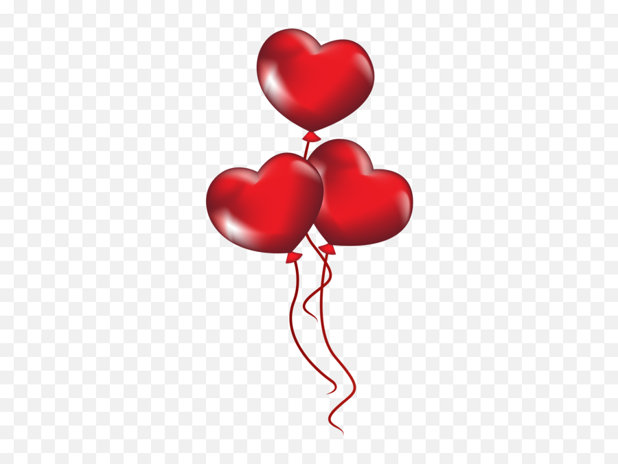 Pin - Heart Balloon Transparent Background Emoji,Red Balloon Emoji
