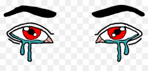 Cartoon Crying Eyes - Png Emoji