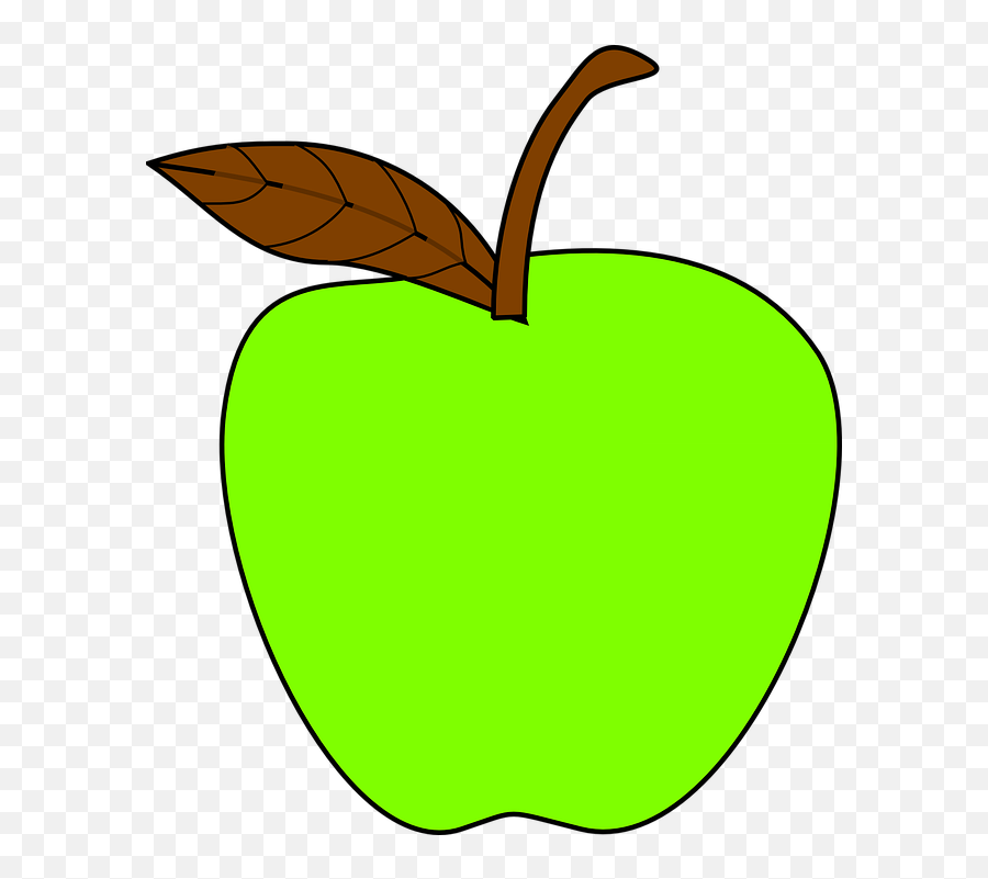 Free Green Apple Apple Vectors - Clip Art Emoji,Mango Emoticon