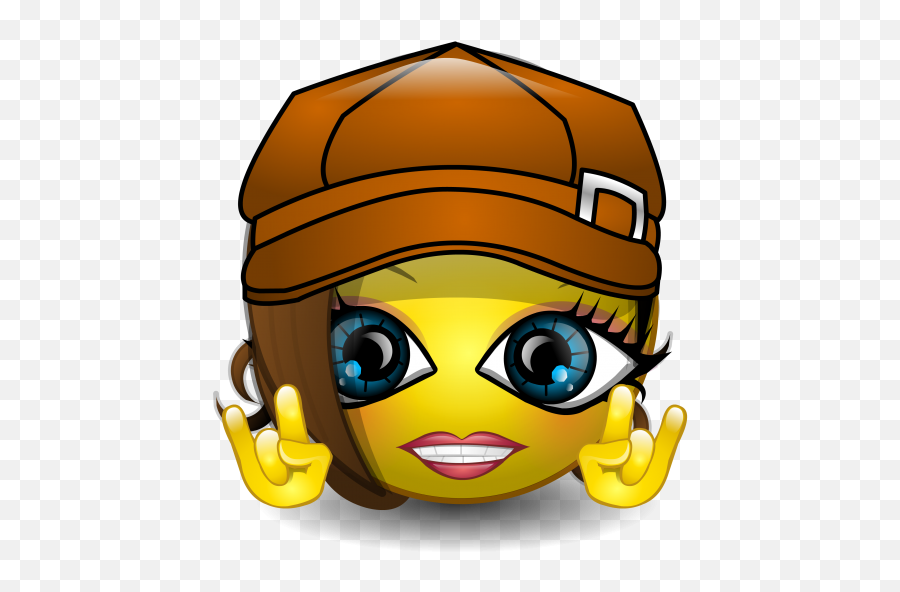 Pin - Smiley Girl Emoji,Thief Emoji