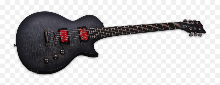 Bb - 600 Baritone See Thru Black Sunburst Satin The Esp Piezo Guitar Emoji,Bb Emoticons