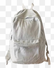 Backpackwhiteaestheticbagmoontumblrwrin - Backpacks For Girls Emoji