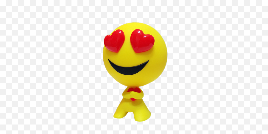 Emoji Figur 95cm - Morsom Og Populært Forelsket Emoji,Og Emoji