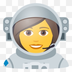 Astronauta Femenina - Emoji Astronauta,Cruz Emoji