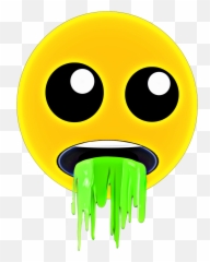 Vomit Vomito Vomir Emoji Sticker - Smiley