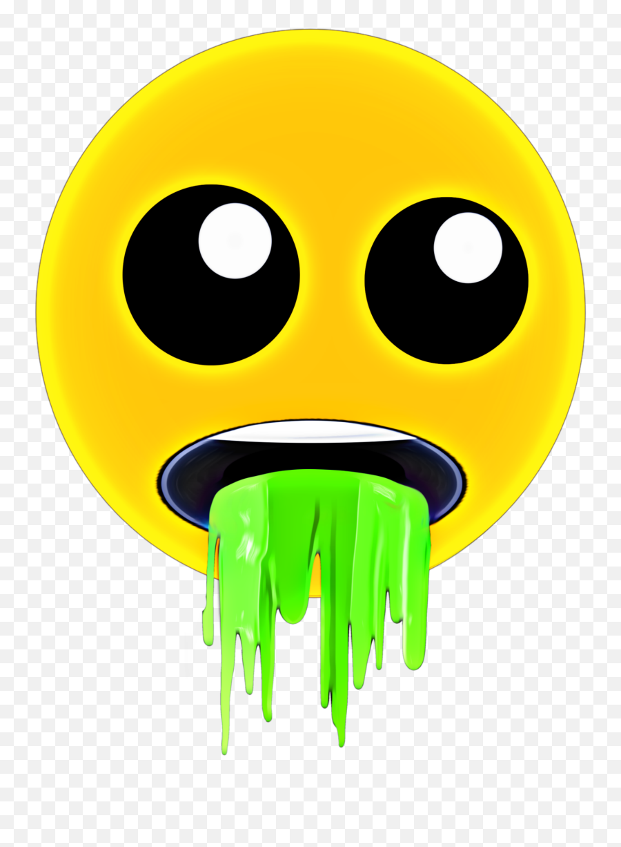Vomit Vomito Vomi Vomir Emoji Sticker - Smiley,Emoticon For Puking