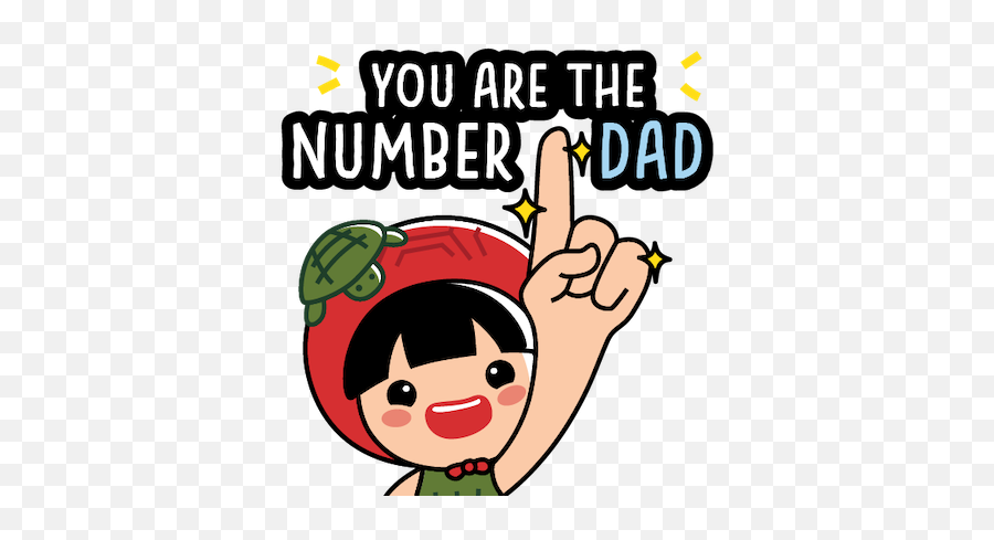 Ang Ku Kueh Girl - Love Dad By Ang Ku Kueh Girl Pte Ltd Happy Emoji,Dad Emoji