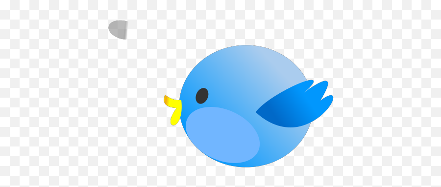 Twitter Fat Bird Png Svg Clip Art For Web - Download Clip Dot Emoji,Twitter Bird Emoji