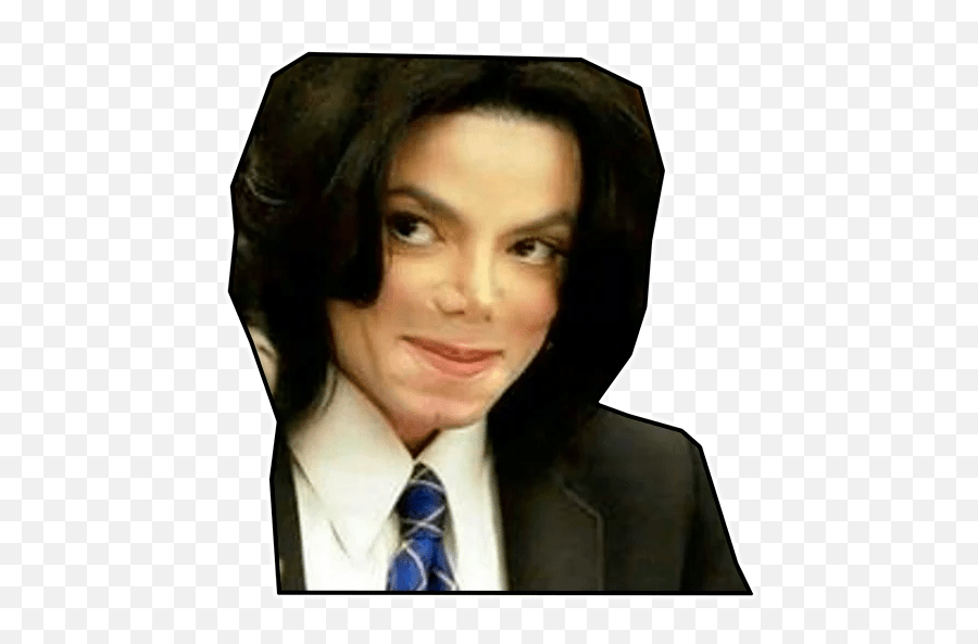 Michael Stickers Set For Telegram - Michael Jackson Smiling Meme Emoji,Michael Jackson Emoji