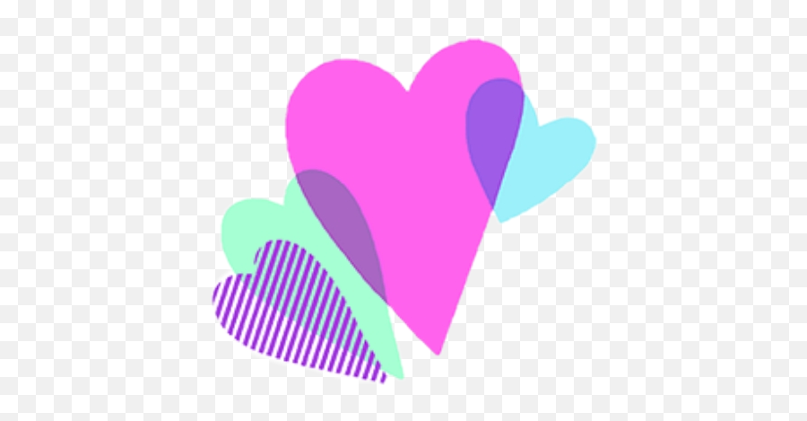 Hearts Heart Sticker Emoji Red Sticker By Sveta - Optical Illusion,Mint Emoji