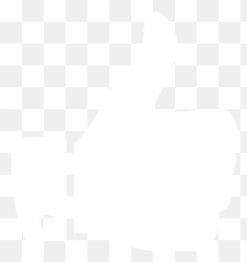Facebook Like Logo Black Png - Icon White And Emoji