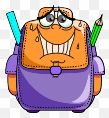 Gi Cartable Violet Et Orange En Sueur - Smiley Émoticône Happy Emoji,Supergirl Emoji