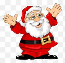 Santa Claus Clipart - Png Download Full Size Free Emoji