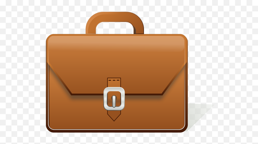 Leather Briefcase Vector Clip Art - Briefcase Clip Art Emoji,Money Bags Emoji