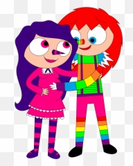 Collection Of Laughing Clipart - Creepypasta Laughing Jack X Laughing Jill Emoji,Ostrich Emoji
