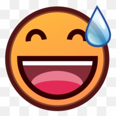 Smiling Face With Open Mouth And Cold Sweat Emoji For -