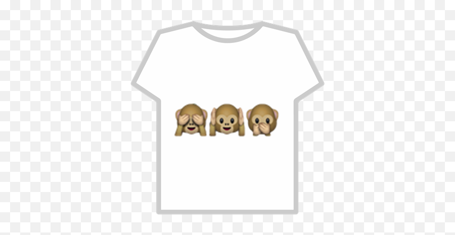 Monkey Emoticons - Monkey Emoji Png,Emoticons Shirt