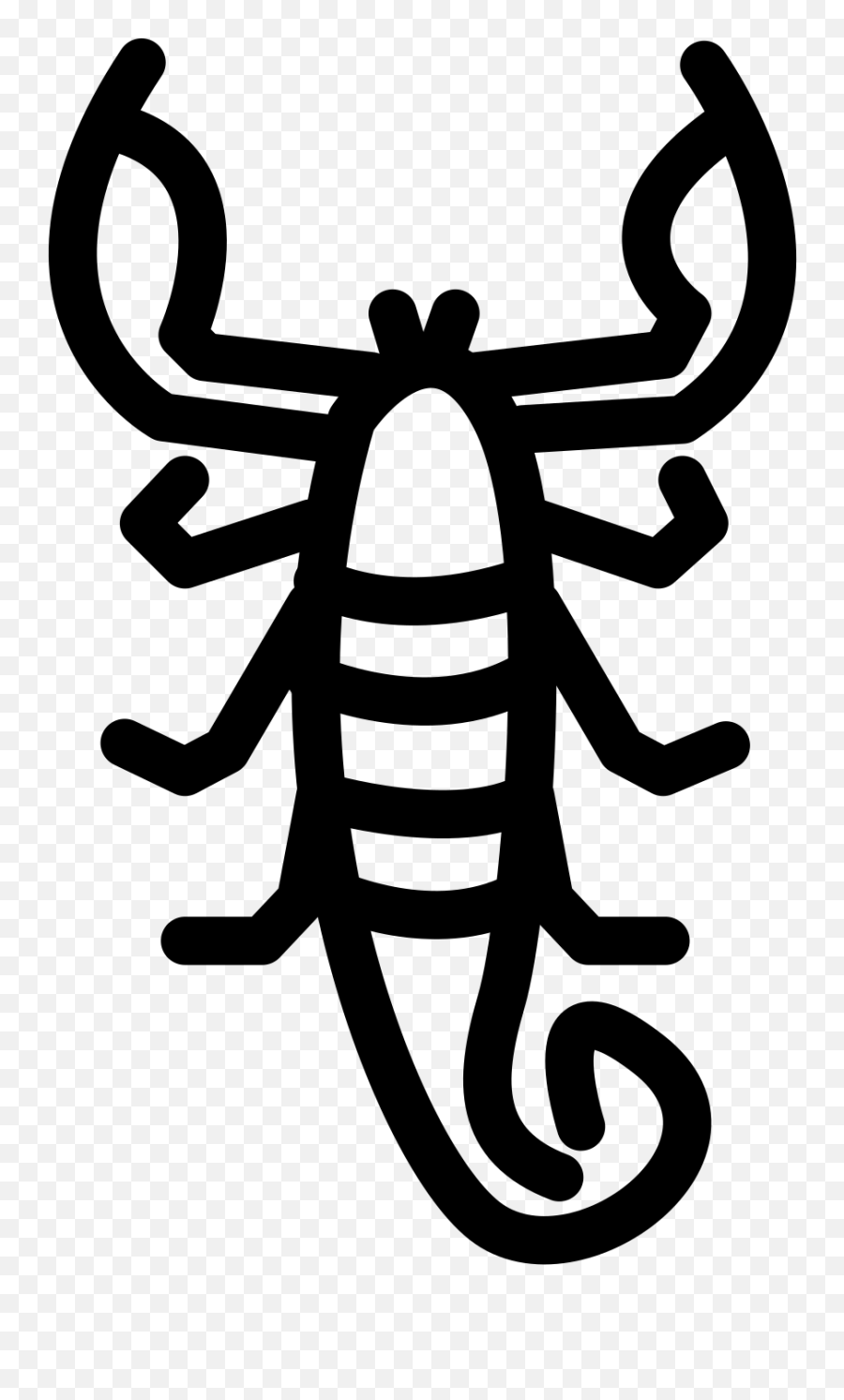 Openmoji - Scorpion Emoji,Scorpion Emoji