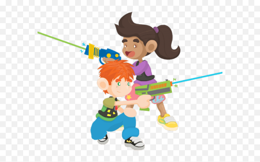 Laser Tag Clipart - Laser Tag Kids Cartoon Emoji,Laser Emoji Iphone