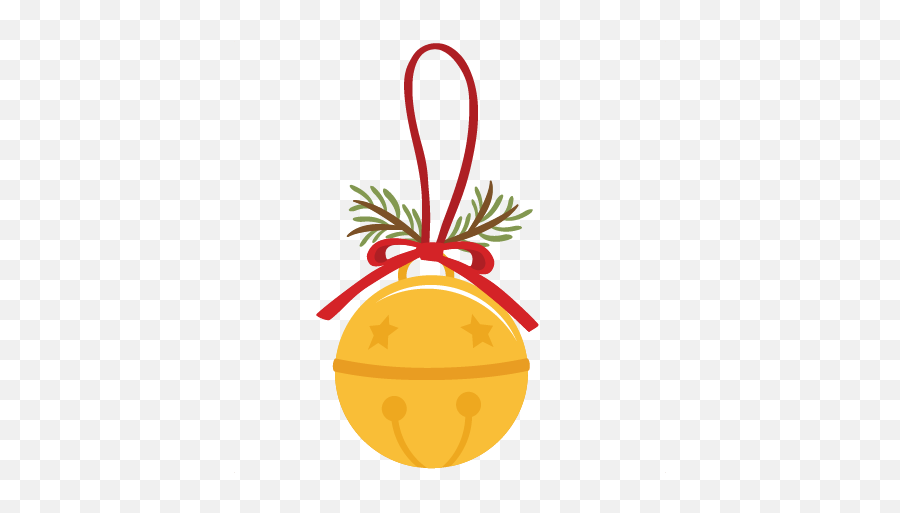 Cute Bell Clipart - Christmas Clipart Jingle Bell Emoji,Liberty Bell ...