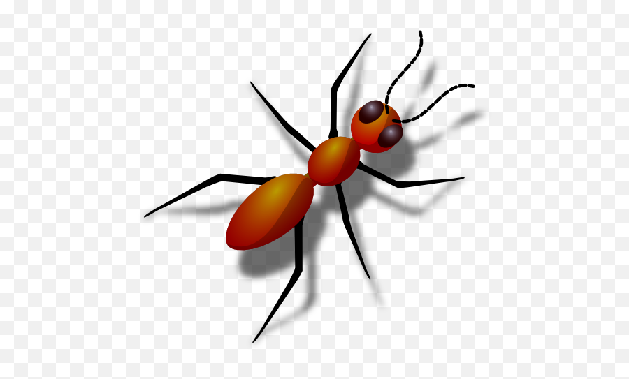 Ant Clipart - Animal Has 6 Legs Emoji,Ant Emoticon