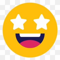 Emoji Excited Stars Icon - Excited Symbol In Emoji,Stars Emoji