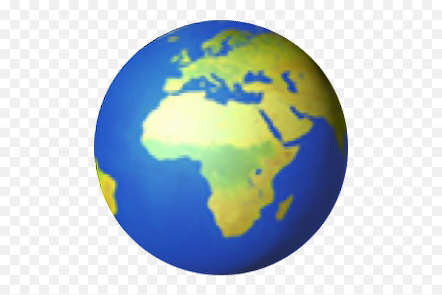 Emoji Africa World Earth Water Land Kugel Interesting - Kanye West Twitter Profile,Emoji Land