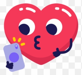 Icône Coeur selfie emoji Gratuit de MrValentine - Clip Art