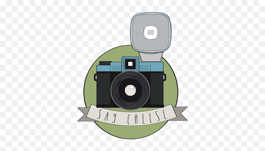 Say Cheese Decorative Sticker - Tenstickers Illustration Emoji,Emoji Camera Sticker