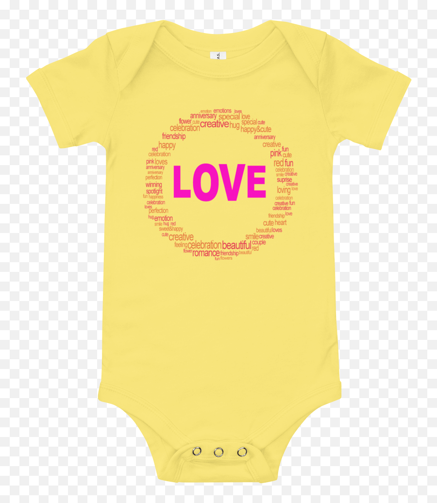 Circle Of Love Short Sleeve Baby Onesies - Boss Baby Corbata Png Emoji,Cute Emotions