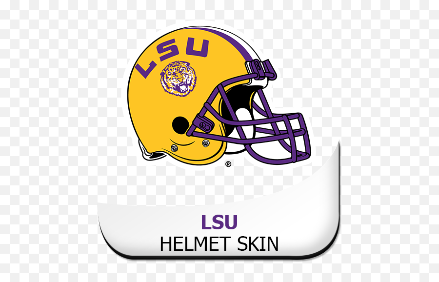 Lsu Helmet Skin U2013 Apps On Google Play - Transparent Green Bay Packers Helmet Emoji,Penn State Emoji Keyboard
