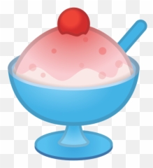 Shaved Ice Emoji Meaning With Pictures - Cartoon Png