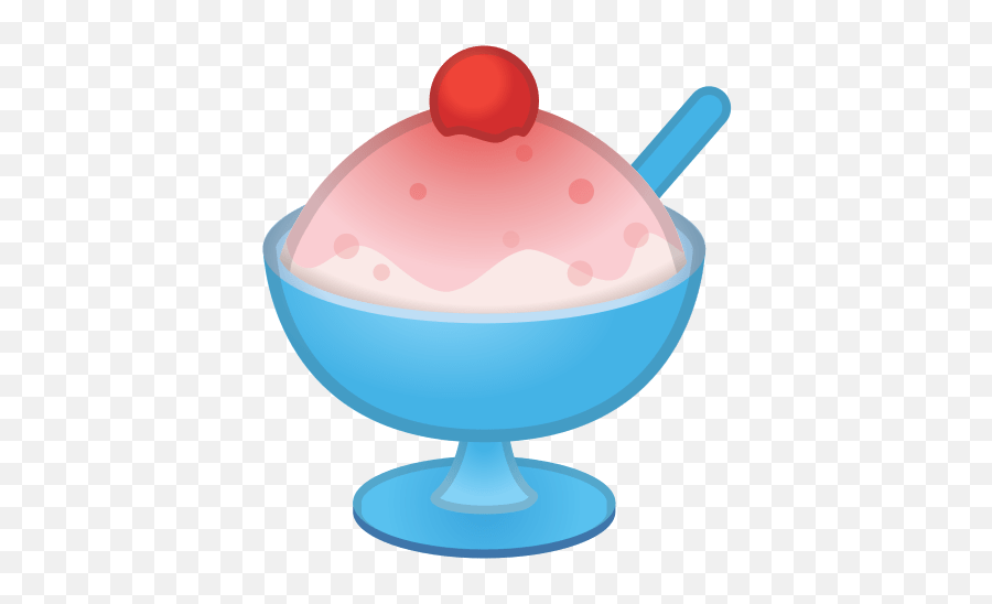 Shaved Ice Emoji Meaning With Pictures - Shaved Ice Cartoon Png,Candy Emoji