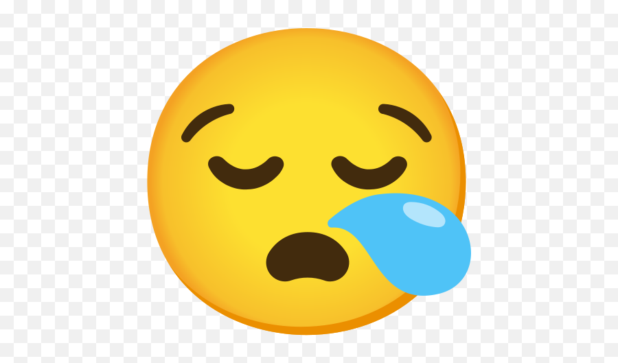 Sleepy Face Emoji - Sleepy Emoji,Emojis Faces