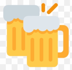 Clinking Beer Mugs Emoji For Facebook Email Sms - Beers Png Icon
