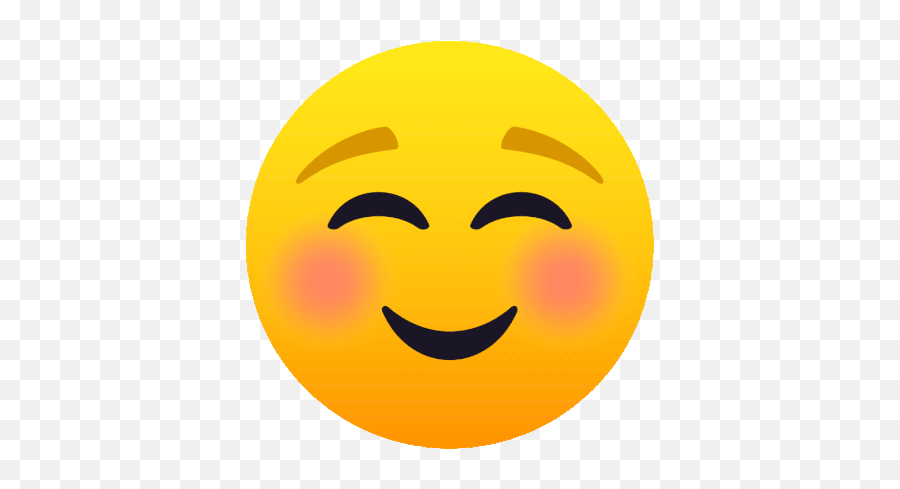 Smiling Face Joypixels Gif - Happy Gif By Joy Pixels Emoji,Positive Emoji