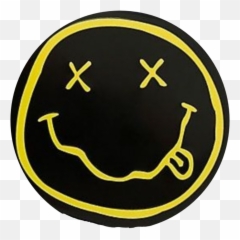 Nirvana Nirvanasmiley Sticker - 2003 Smiley Face Shirt Emoji