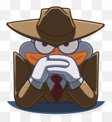 Detective Caplini - Stickers for WhatsApp Western Emoji