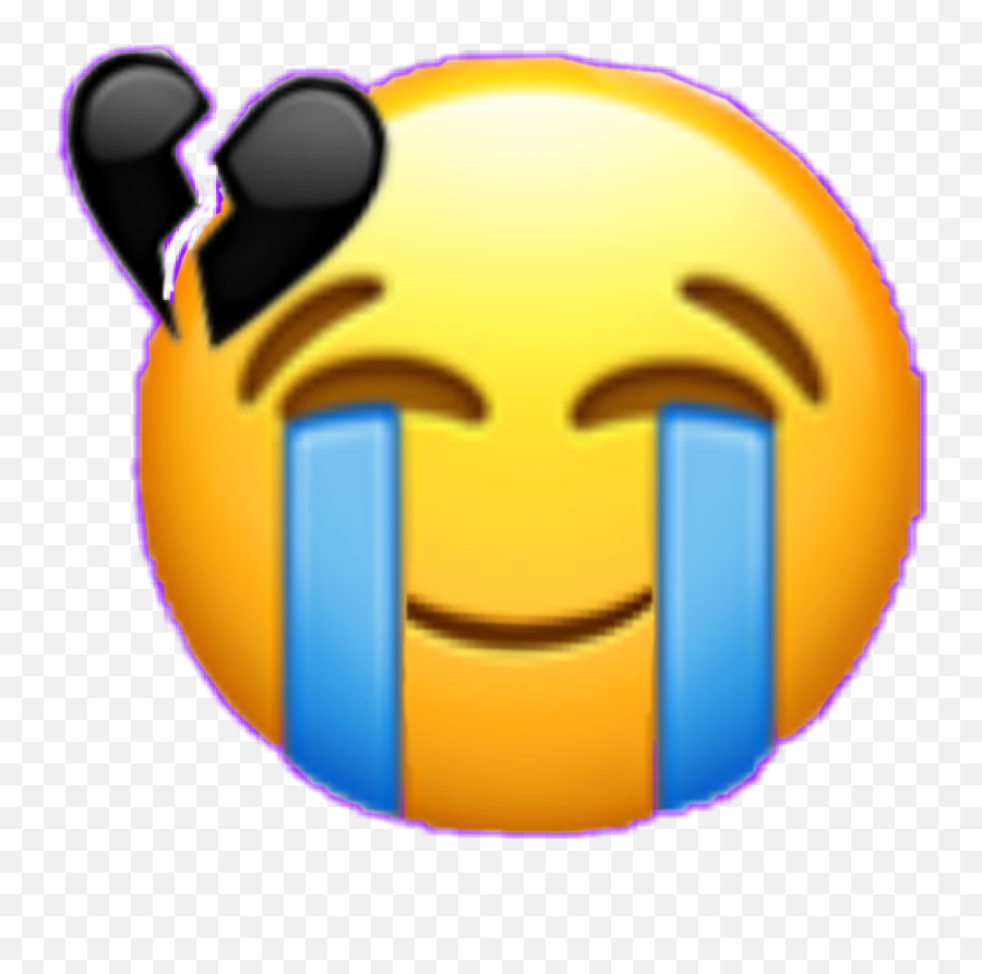 Cry Happy Emoji Sticker By Melzinhafã - Bt21 Cry And Heartbreak Emoji,Bt21 Emoji