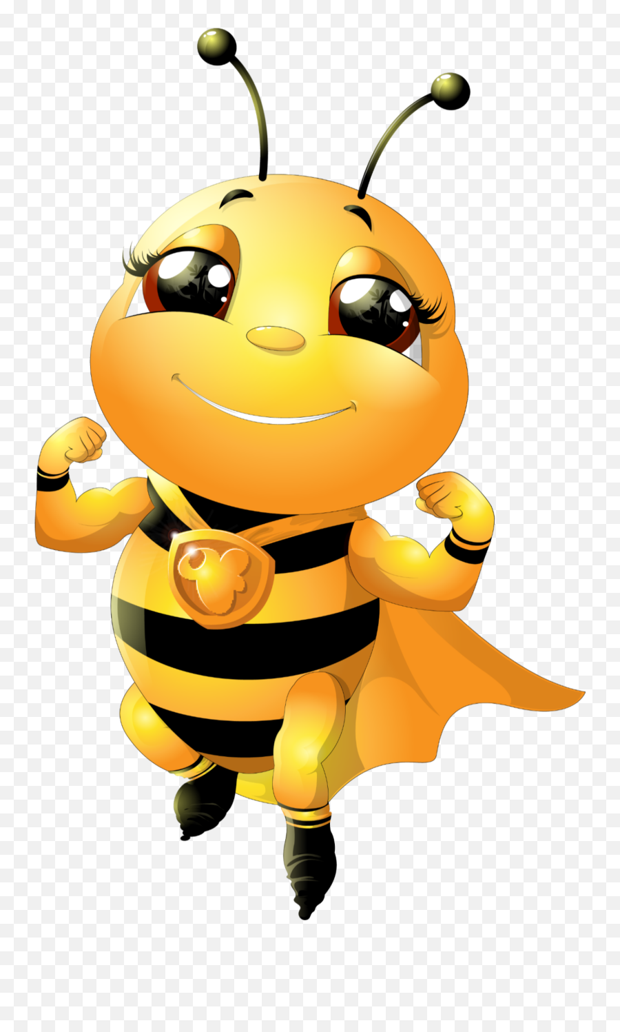 Honey Bees Stickers - Cute Bee White Background Emoji,Honeybee Emoji