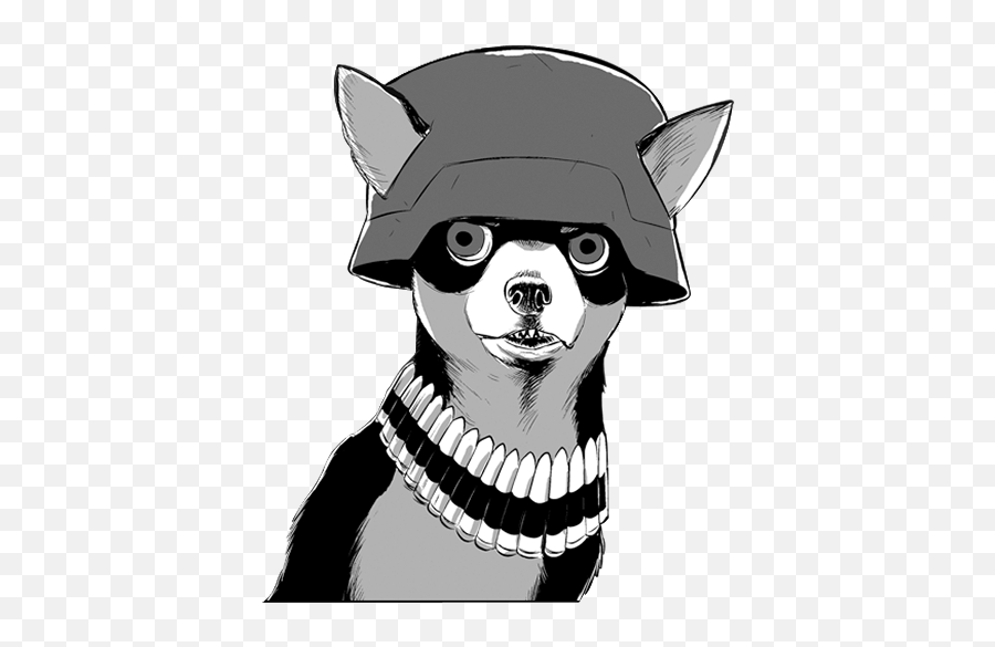 Army Chihuahua Icon - Army Chihuahua Axe Cop Emoji,Chihuahua Emoji