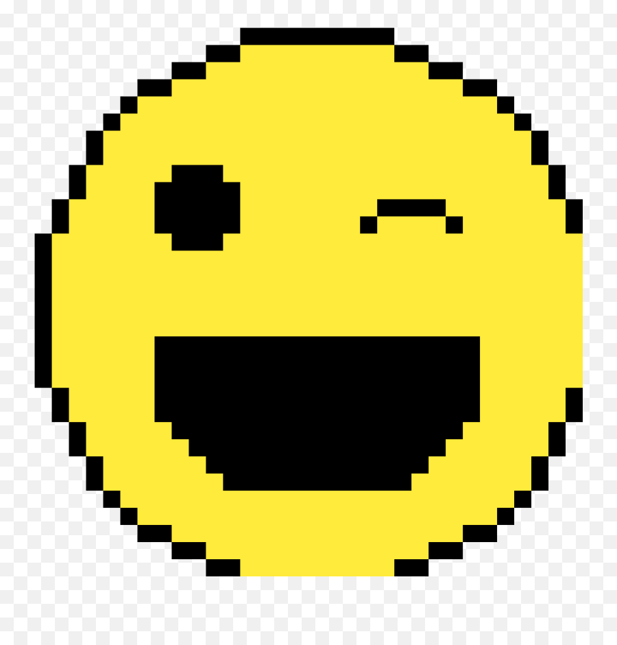Pixilart - Emoji Spreadsheet Pixel Art,Emoji Wink