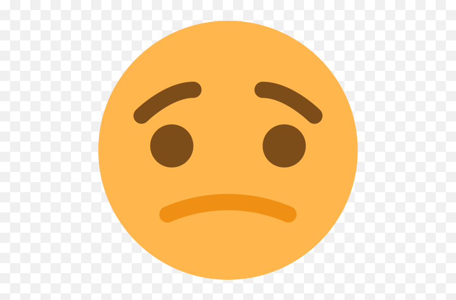 Emoji Frown Free Icon Of Colocons Free - Smiley,Lightbulb Emoji