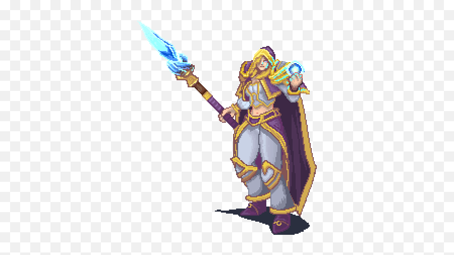 Top Heroes Of The Storm Stickers For Android Ios - World Of Warcraft Pixel Gif Emoji,Heroes Of The Storm Emoji
