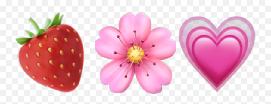 Emojicombo Aesthetic Red Pink Pastel - Heart Emoji,Pastel Emojis