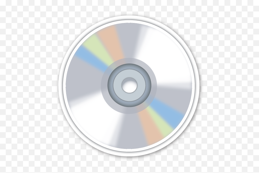 Transparent Cd Emoji Picture - Emoji Disc,Cd Emoji