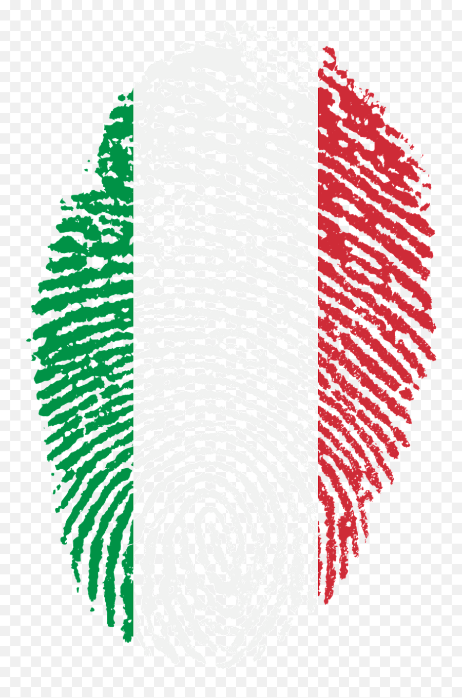 Italy Flag Fingerprint Country Pride - Italy Flag Fingerprint Emoji,Rome Flag Emoji