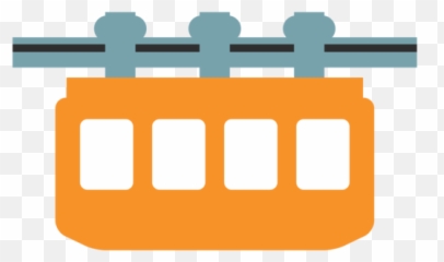 Suspension Railway Emoji - Suspended Icon
