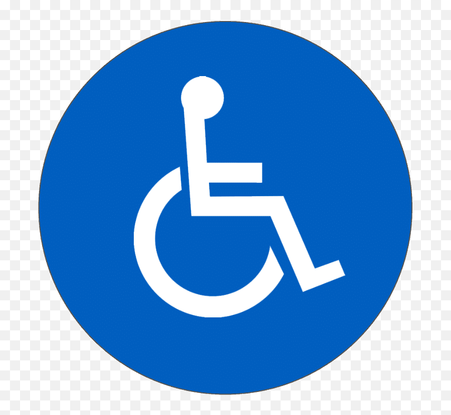 Disabled Symbol Png Images Free Download - Handicapped Sign Emoji,Handicap Emoji