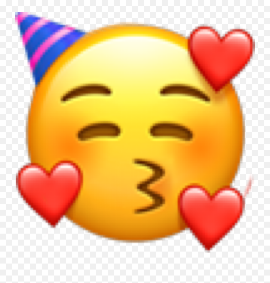 Happy Birthday Happybirthdayemoji - Emoji Heart Face Png,Birthday Emoji